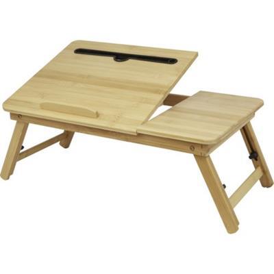 Bureau pliable à multi-usage en bambou Ainj