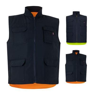 Gilet rembourré réversible en polyester Saymen