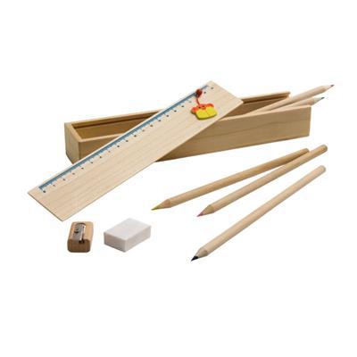 Kit de dessin en bois écologique Diel
