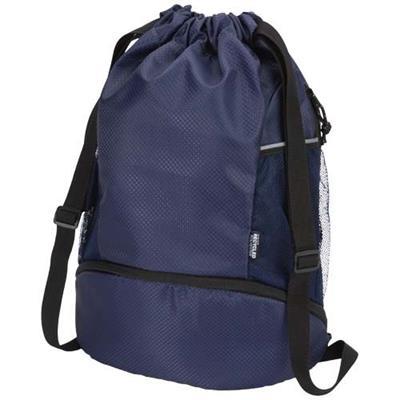 Sac de sport à cordon en polyester recyclé Tonnics