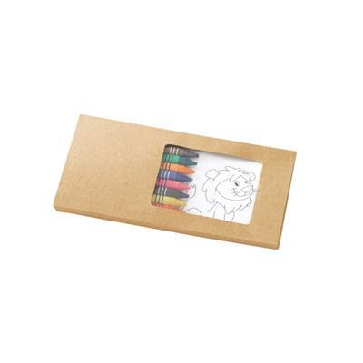 Set coloriage avec étui en carton récyclable Jugor