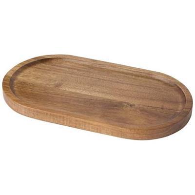 Plateau de service en bois d'acacia robuste Median