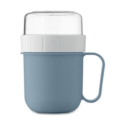 Gobelet lunchbox en PP avec couvercle 450 ml Lorio
