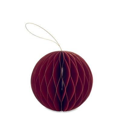 Porte-boules de Noël en papier pliable Alpins