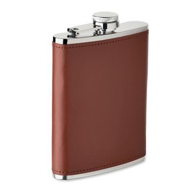 Flasque en acier avec couvercle en PU 200 ml Soima