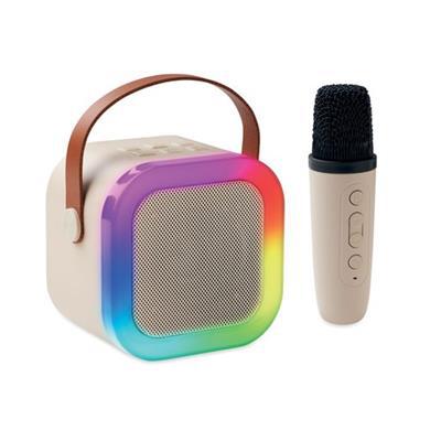 Kit de karaoké sans fil de 5 W avec LED en ABS Sun
