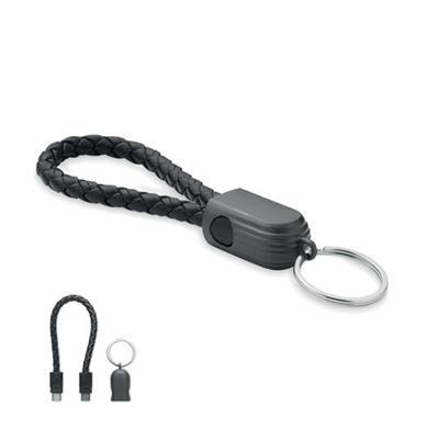 Câble porte-clés de type C en pu robuste Peyton