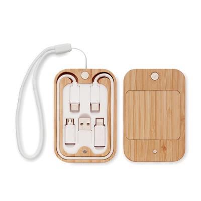Chargeur sans fil 15W en bambou robuste Token