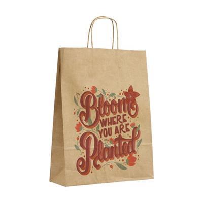 Sac cadeau solide en papier au format A3 Oviana