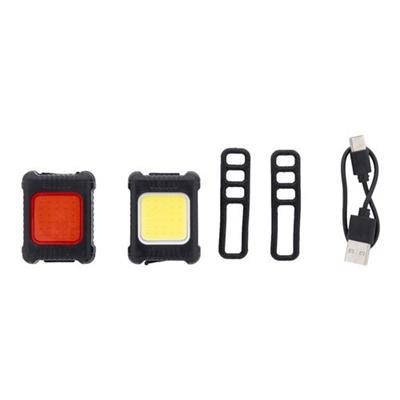 Lampe rechargeable pour vélo en plastique Ampere