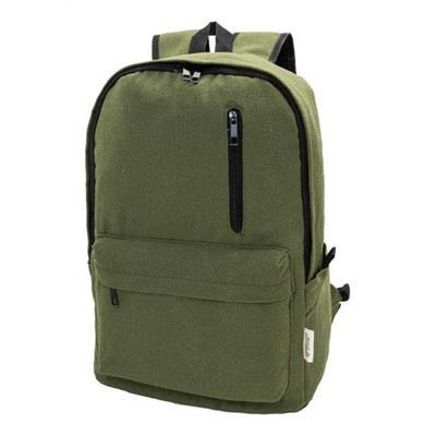 Sac à dos pour ordinateur en Canvas recyclé Loran