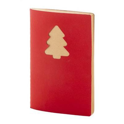 Carnet A6 avec sapin découpé en papier Kristen