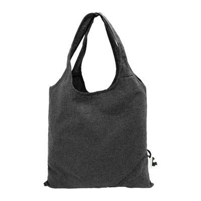 Sac shopping pliable en coton recyclé et RPET Miko