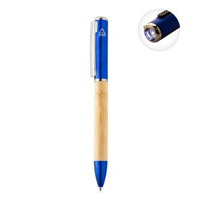 Stylo bille rotatif en bambou et RABS Zoriack