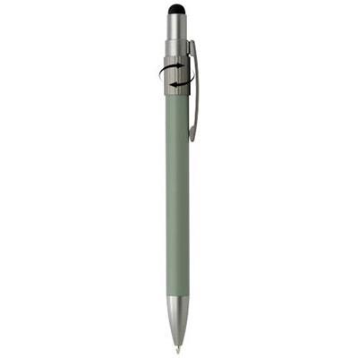 Stylo bille avec stylet et toupie antistress Zaino