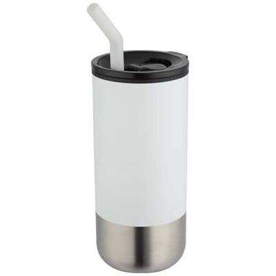 Gobelet isotherme 480 ml avec paille Narilio