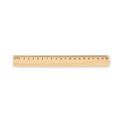 Règle en bois de pin 20cm durable Grenade