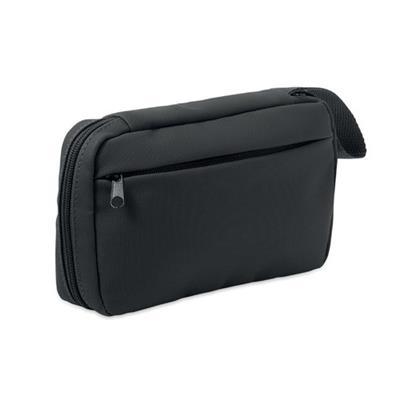 Trousse de toilette en RPET revêtement en PU Zeiko