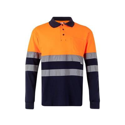 Polo piqué à manches longues en coton durable Siko