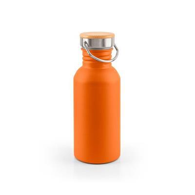 Bouteille en acier inox à simple paroi 580ml Garfi