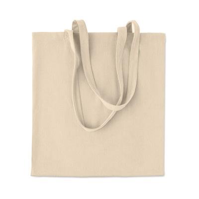 Sac shopping en velours avec longues poignées Mina