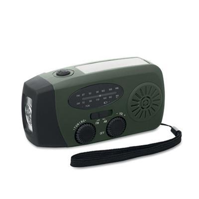 Radio portable avec torche LED en ABS Roaltime