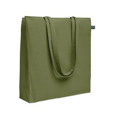 Sac shopping en coton avec soufflet Nekita
