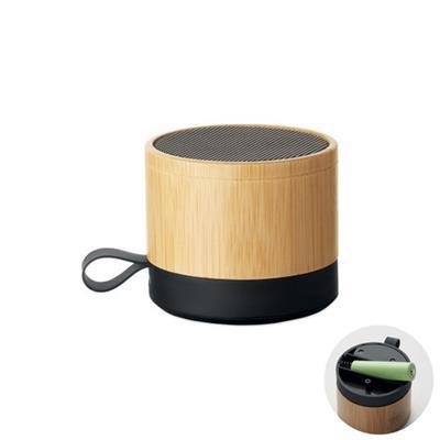 Haut-parleur 5.1 sans fil en bambou et ABS Zideano
