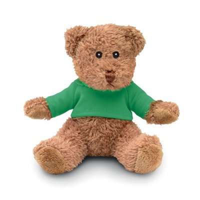 Ourson en peluche polyester avec T-Shirt Bravio