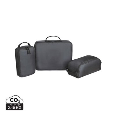 Set de 3 Cubes de Compression Voyage en rPET Travio