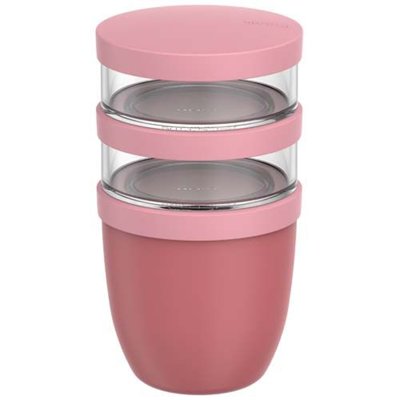 Pot Repas Isotherme 3 Compartiments en plastique PP Velmio