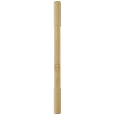 Stylo Duo écologique et durable en Bambou Zelvi