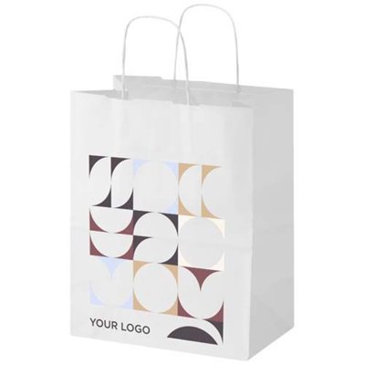Sac en Papier Kraft avec Poignées Torsadées Brieve