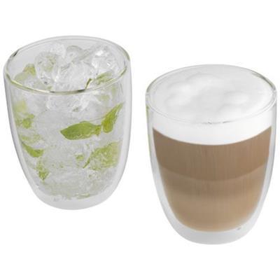 Ensemble de 2 verres isothermes borosilicate Dabo