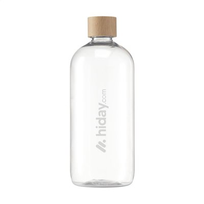 Gourde 750ml en RPET Bouchon Bois Vimo