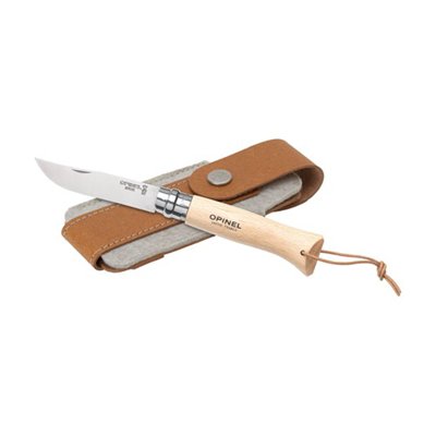 Couteau de Poche en acier Inoxydable et bois Virox