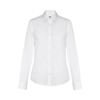 Chemise blanche à manche longue pour femme Woshi