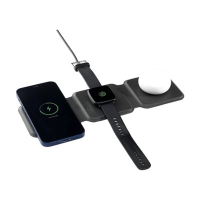 Chargeur Sans Fil 3-en-1 Recyclé Flax