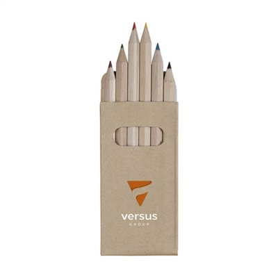 Crayons de Couleur Publicitaires en Bois Recyclé Carti