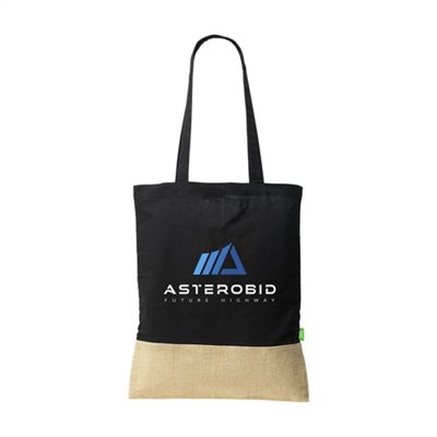 Sac Shopping Coton Bio et Jute Flak