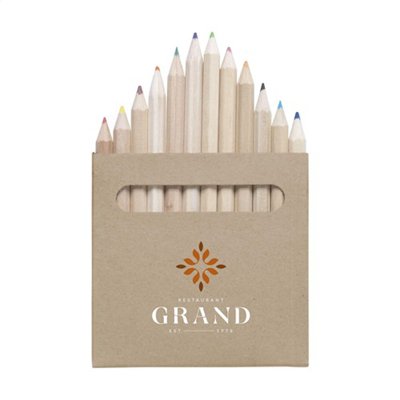 Crayons de Couleur Publicitaires en Bois Jack