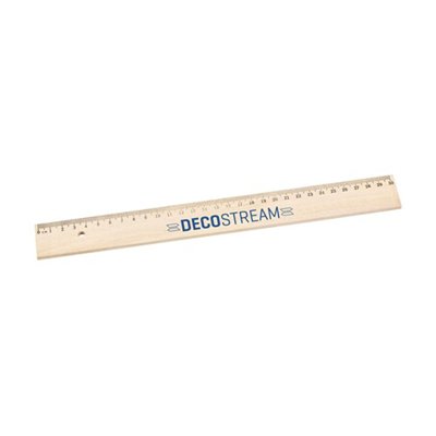 Règle Publicitaire 30 cm en Bois Viola