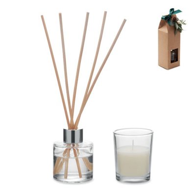 Set Diffuseur de Parfum et Bougie haut de gamme Saked