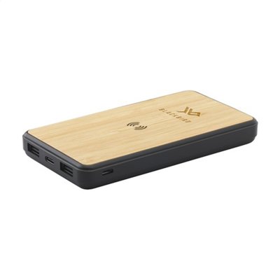 Powerbank Sans Fil Éco Bambou & ABS Recyclé Yoan