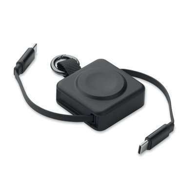 Câble USB-C Rétractable 100W haut de gamme en ABS Daso
