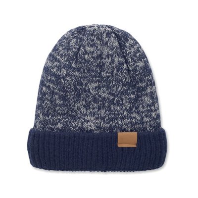 Bonnet Tricoté avec Revers en Polaire résistant Velnox