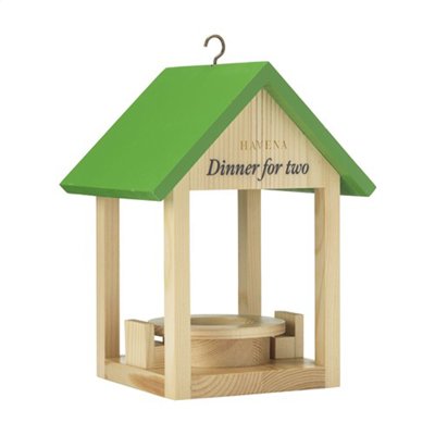 Mangeoire à Oiseaux Publicitaire en Bois FSC Jiona