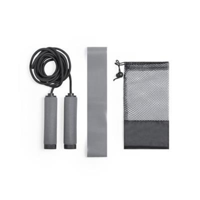 Set Fitness en caoutchouc avec pochette Ziad