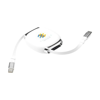 Câble USB-C Rétractable Éco-Responsable Right