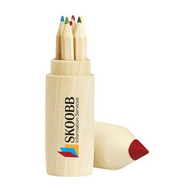 Crayons de Couleur Publicitaires en Bois Sylvo